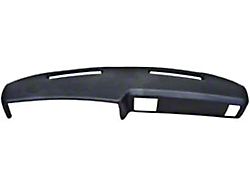 1973-1977 Chevelle Molded Dash Pad Outer Shell, With Air Conditioning, Black