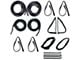 1973-1979 Ford Truck, Complete Body Weatherstrip Seal Kit Without Trim Groove