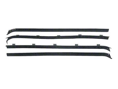 1973-1980 Chevrolet/GMC Truck, 4 Piece Door Weatherstrip Seal Kit, Rear