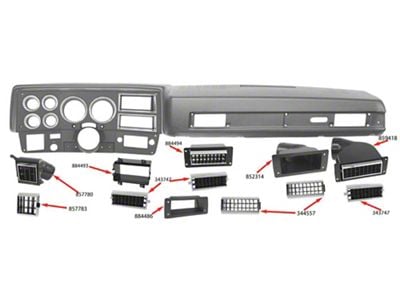 AC Vent Assy, RH 73-80