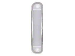 1973-1980 Chevy-GMC Truck LED Side Marker Light, Clear Lens With Stainless Steel Trim-Rear