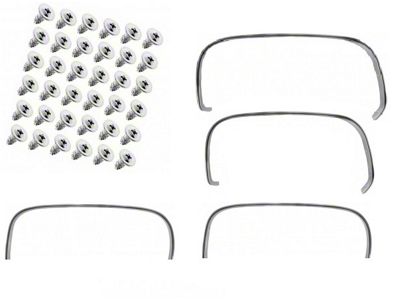 73-80 Wheel molding kit