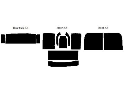 1973-79 Ford Pickup AcoustiSHIELD, Complete Cab Insulation Kit