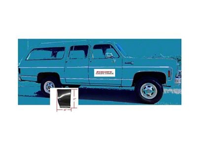 1973-91 Suburban Front Lower Quarter Panel Section, Left