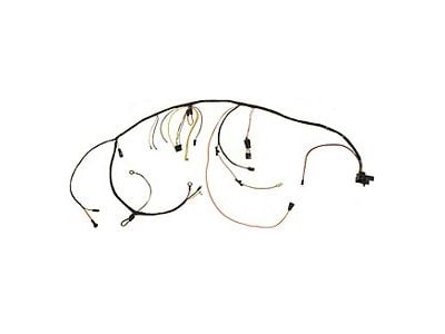 1973 Corvette Engine Wiring Harness 454ci With Automatic Transmission