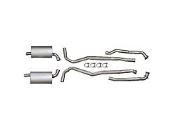 1973 Corvette Exhaust System Big Block Aluminized 2-1/2 With Automatic Transmission