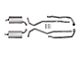 1973 Corvette Exhaust System Small Block L82 Aluminized 2-2-1/2 With Manual Transmission Small Block