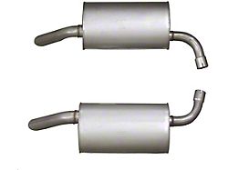 Mufflers, 2, L48, Aluminized, 1974