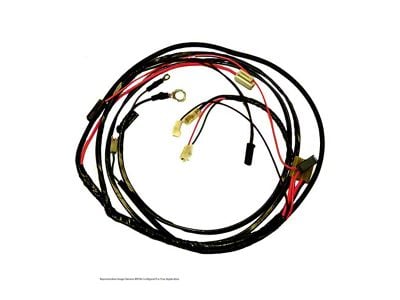 1975 Chevy Truck Engine Harness-350, 400ci-Warning Lights-Idle Stop-HEI