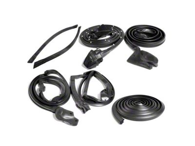 1976-1978 Camaro Basic Weather Strip Kit from Metro