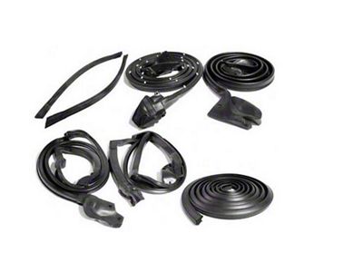 1976-1978 Camaro Weather Strip Kit With T-Top