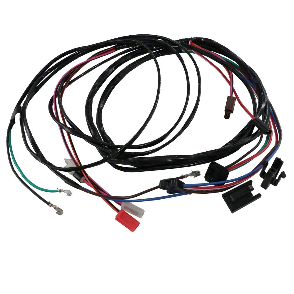 Ecklers 1976 Corvette Power Window Wiring Harness With Courtsey Light Timer Right Of Glove Box 2312