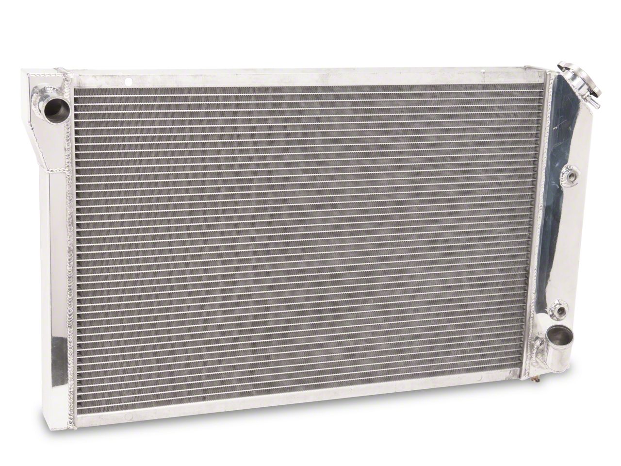 Aluminum Radiator; 3-Row (77-80 Small Block V8 Corvette C3)