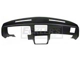 1978-1980 El Camino Molded Dash Pad Outer Shell, Full Cover, With Center Speaker Cut-Out, Black