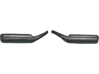 OPR 1978-1982 Corvette Black Arm Rest Assemblies