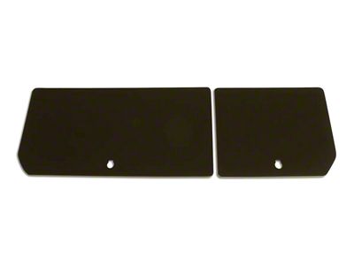 Fiberboard Compartment Door, Rear, 1979Late-1982