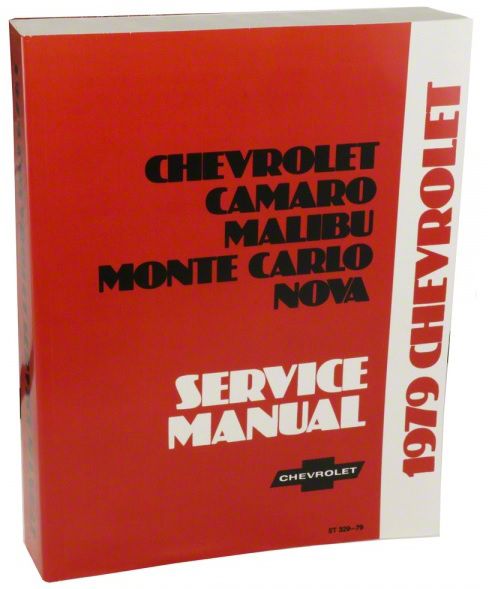 1979 Chevy Monte Carlo Camaro newest Nova Malibu Service Shop Repair Manual BRAND NEW