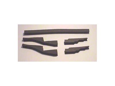 1980-1981 Corvette Radiator Support To Hood Seals (Sports Coupe)