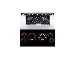 1980-1986 Ford Bronco CFR Series Gauge Kit, Red