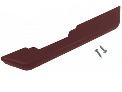 81-87 Armrest Pad, Left Burgundy