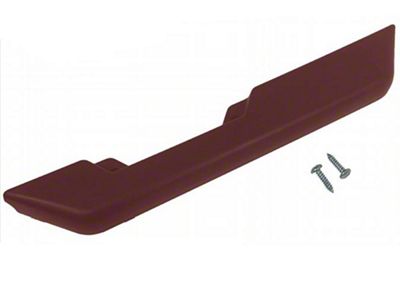 81-87 Armrest Pad, Right Burgundy