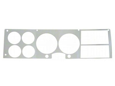 Dash Bezel Alum Applique 81-87