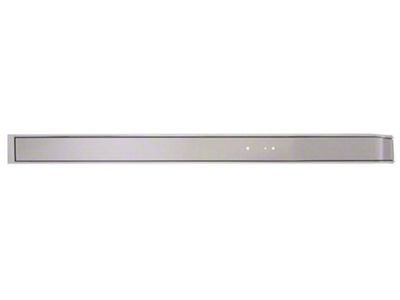 1981-1987 Chevy-GMC Truck Dash Molding, Without AC-Brushed Aluminum