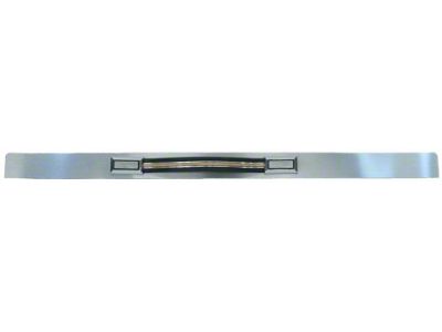 1981-1991 Chevy-GMC Truck Trim Inserts, Front, Full Size, Brushed Aluminum Trim Inserts With Pull Straps For Replacement Door Panels