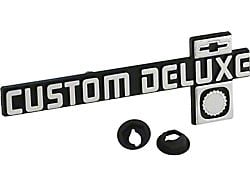 1981-87 Chevy Truck Custom Deluxe Dash Emblem