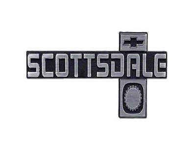 1981-87 Chevy Truck Scottsdale Dash Emblem