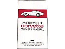 1981 Corvette Owners Manual