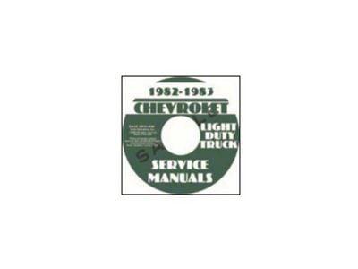 1982-1983 Chevrolet Light Duty Truck Service Manuals (CD-ROM)