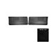 1982-1985 Camaro Standard Black Front Door Panels