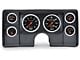 1982-1987 El Camino Instrument Cluster Panel, Carbon Fiber Finish, With Sport Comp Gauges