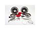 Baer SS4+ Rear Big Brake Kit with 13-Inch Rotors; Black Calipers (82-92 Camaro w/ OE Saginaw 10-Bolt C-Clip Disc Brake Housing Ends)