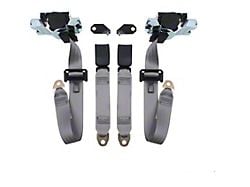 1982-1992 Camaro Front Seat Belt Kit Grey