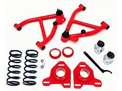 1982-1992 Camaro Red BMR A-arm Coil-over Package