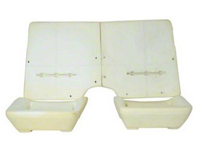 1982-1992 Camaro Spllit Backrest Rear Seat Foam