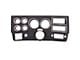 84-87 Chevy GMC Truck Dash Bezel Blk w/Chrome