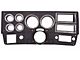 1984-1987 Chevy-GMC Truck Dash Bezel Without AC Complete With Lower Steering Column Cover, Without Wiper Switch Hole