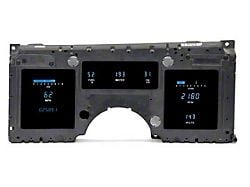 1984-1989 Corvette C4 VFD Series Digital Dash With Blue And Teal Display