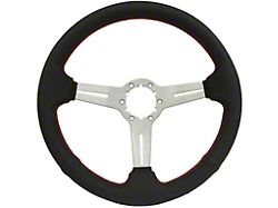 1985 -1992 Camaro IROC S6 Sport Steering Wheel w/Red Stitc