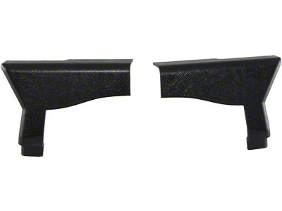 1986-1987 Corvette Lock Pillar Covers Upper Convertible