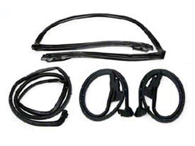 1986-1989 Corvette Body Weatherstrip Kit Convertible