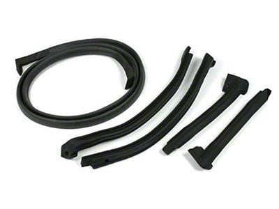 Hardtop Weatherstrip Kit, 1986-1996