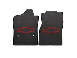 1988-00 Chevy Truck Lloyds Ultimat Black Floor Mats Red Bowtie