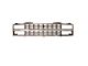 1988-1993 Chevy Truck Grille, Composite Or Dual Headlights-Chrome And Gray