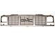 1988-1993 GMC Truck Grille, Single Headlights-Argent