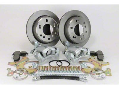 1988-1998 Chevy-GMC Truck Legend Series Rear Disc Brake Conversion Kit, 10-Bolt Rear-8.5 Ring Gear, For OE 11 Drum, 4WD-6 Lug