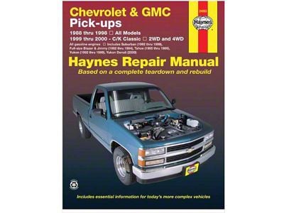 1988-2000 Chevy-GMC Truck C/K Haynes Repair Manual